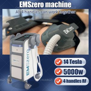 DLS-EMSlim Body EMSzero Neo Machine d'exercice du plancher pelvien 14 Tesla 5000w Haute Puissance Rf Muscle Carving Hiemt Machine de moulage