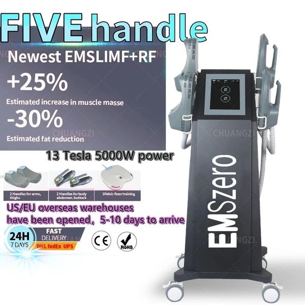 Máquina masajeadora DLS-EMSLIM EMS para hacer ejercicio, estimular la grasa, adelgazar los músculos, esculpir electrodomésticos Tesla Nova NEO R-F CE Emszero