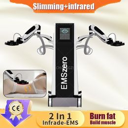 DLS-Emslim NEO Machine dernière Emszero 2 en 1 corps amincissant le corps de chauffage infrarouge amincissant le stimulateur musculaire mince d'ems