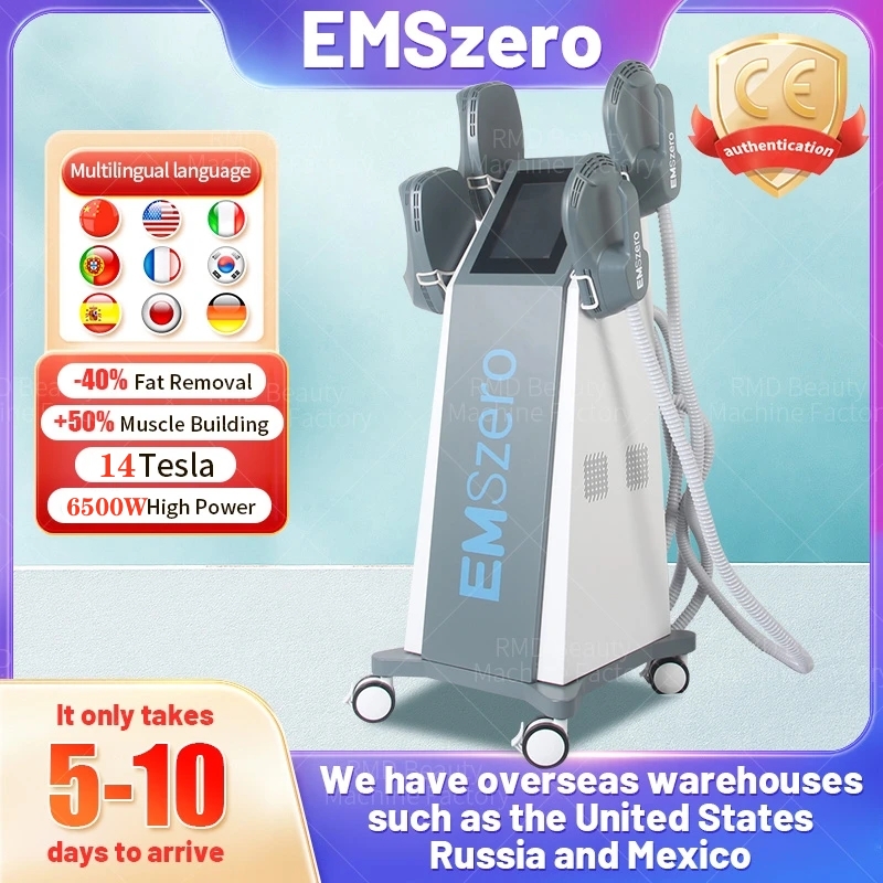 Emszero Body Sculpting Machine Neo 14 Tesla Neo Hi-Emt Machine Body Slimming Muscle Building Shape