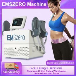 DLS-EMSzero Machine 4 poignées 5000W Stimulation musculaire brûler les graisses corps électromagnétique sculptant la machine de beauté