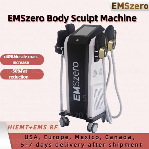 DLSEMSLIM nueva máquina de adelgazamiento 14 Tesla 6000W Emszero Hi-emt Nova Shaping EMS dispositivo de estimulación muscular del suelo pélvico