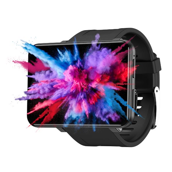 DM100 4G LTE montre intelligente hommes Android 7.1 3GB 32GB 5MP MT6739 2700mAh Bluetooth moniteur de fréquence cardiaque à la mode Smartwatch