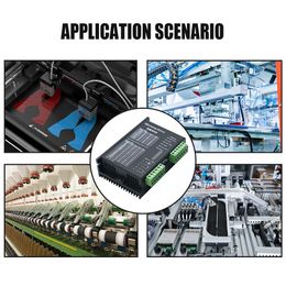 DM542 MOTEUR DE MICROSTEP à 2 phases 20-50V DC 1.0-4.2A SPIE pour NEMA17 NEMA23 MOTEUR DE MOTEUR STAND