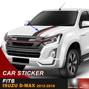 Dmax Hood Car Sticker Off Road Vinyl grafische sticker voor DMAX 2012 2013 2014 2015 2015 2017 2017 2018