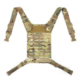 DMGEAR D3 SS 3 Borst Rig Tactical Hunting Back Panel Universele MOLLE - MC Jassen