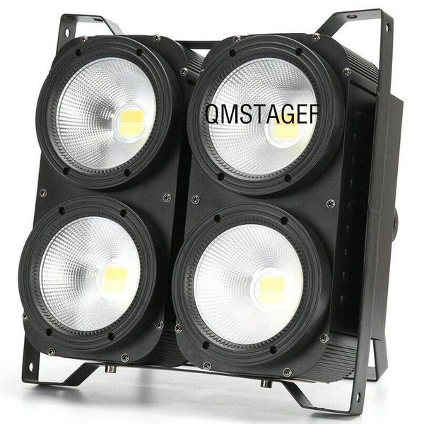 DMX 512 4X100W 4in1 5in1 6in1 LED Audience COB Blinder PAR Light para DJ Stage KTV