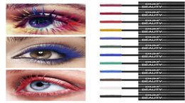 DNM Silk 4d Mascara 12 couleurs Double tête Greffing Greffing Not Blooming Filas liquide étanche Mascara chaud épais 60pcslot1943024