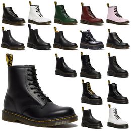 doc femmes bottes designer sur le genou Dr femme femmes bottillons dr classique luxe baskets oxford bas cheville hommes en plein air neige hiver mini botte australie en plein air