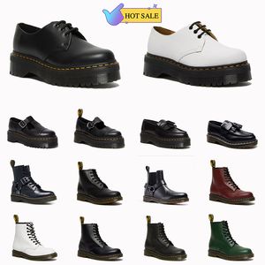 Doc Femmes Designer Bottes Plateforme Martin Boot Chelsea OG Original 1460 Pascal Vintage Cuir Femme Dr Rainuré Côté Classique 8 Yeux Bottines Mocassins Durables Chaussures