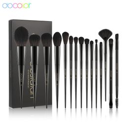 Ensemble de pinceaux de fard à paupières Docolor pinceaux de maquillage pour les yeux noirs Blush correcteur fond de teint fard à paupières Liner pinceau de mélange outils cosmétiques 240102