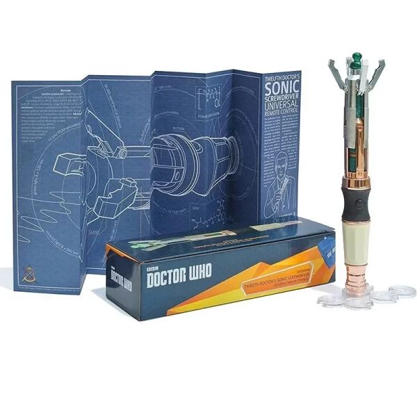 Jouet de tournevis de Doctor Who Sonic avec léger 10e 12e 14e générations Film Merchandise Cosplay Toys Stretchable Toys Cadeaux