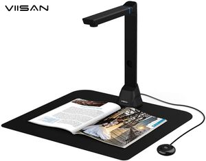 Scanners de documents VIISAN VK16 Scanner de documents de livre haute définition 16MP Scanner portable pour professeur de bureau Taille de capture A3 multilingue 230704