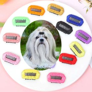 Vêtements de chien 1/5 pcs peigne épingle à cheveux chiens toilettage pince à cheveux pour chats de compagnie drôle chiot chapeaux accessoires maltais Yorkshire