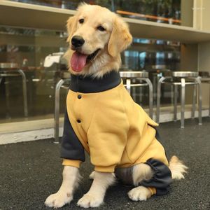 Hondenkleding 1 pc's Hoodies voorkomen dat het haarverschil Warm polyester kleur Matching kleren met lange mouwen Pet Pet Products Home Garden