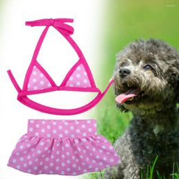Appareils pour chiens 1 Ensemble Jolie Jupe confortable Polyester Sexy Sling Sling Party Bikini Robe