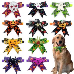 Hondenkleding 10 stuks Halloween-accessoires Huisdierenfeest Vakantie Verzorgingsproducten Kleine strikjes
