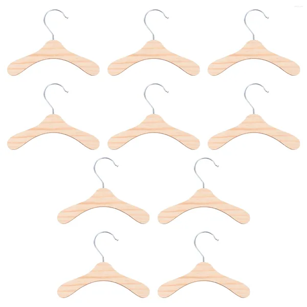 Vêtements de chien 10 pcs Cintre pour animaux de compagnie Mini Hander Habillé Armoire Armoire Placard Rack Vêtements