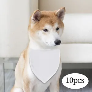 Ropa para perros 10 piezas Bandana DIY Pañuelo Niño Niña Traje Triángulo Bufandas