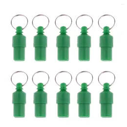 Vêtements de chien 10pcs anti-perte de nom de chat adresse étiquette étiquette baril tube de stockage étiquettes d'identification pour animaux de compagnie