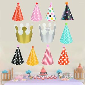 Hondenkleding 11 PCS PARTY HATS GELUKKIGE VERJAARDAG Decoraties jongens decoratieve items kind xxl