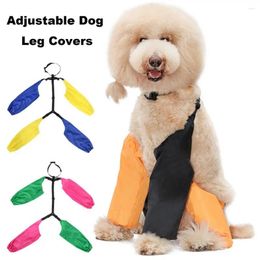 Vêtements pour chiens 1pc pour animaux de compagnie Polyester Muffs étanche des manches anti-circuites imperméables pour chiens de protection en plein air