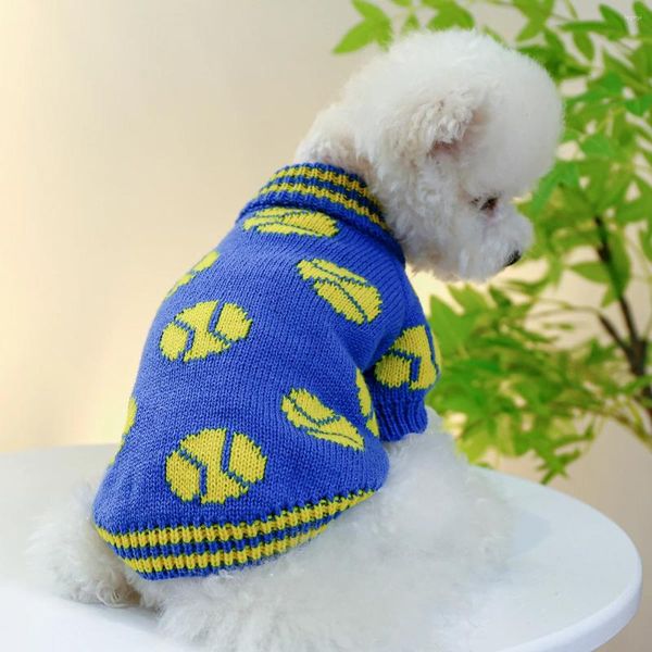 Ropa para perros 1pc ropa mascota y gato espesor de tejido de punto caliente de otoño/invierno tenis suéter elástico para perros medianos pequeños