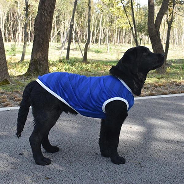 Vêtements pour chiens 1pc gilet pour animaux de compagnie coloré respirant séchage rapide t-shirts maille vêtements de chat en plein air petit moyen et grand chiot