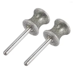 Dog Apparel Lot de 2 embouts diamantés pour meuleuse à ongles pour outil rotatif compatible avec Dremel et bien d'autres