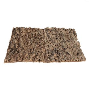 Ropa para perros 2 PCS Reptil Corteza Reptiles Plataformas de escalada Terrario Árbol Serpiente Bask Contenedor Cueva