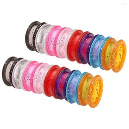 Hond Kleding 20 Stuks Schaar Ring Inserts Ringen Voor Verzorging Tondeuse Accessoires Antislip Vinger Huisdier Silicagel Huisdieren beschermende