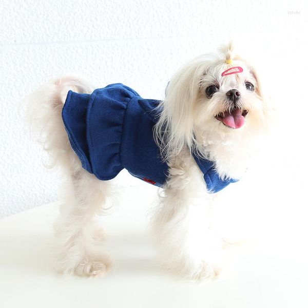 Ropa para perros 2023, abrigo para perros de otoño e invierno con falda con tirantes de lana, ropa para gatos, mono para cachorros