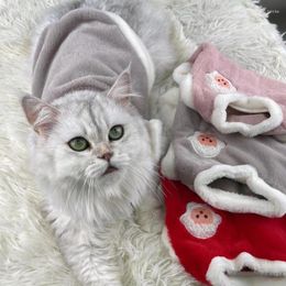 Hondenkleding 2023 Cat Sweater Wintermode Dikkeling Warm Sphynx Kleding Home Comfortabel voor kleine honden