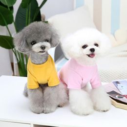 Vêtements pour chiens 2023 Début de l'automne White Bear Hoodie Listed Pet Small and Medium-Size Casual Cute Clothing Clothes nbsp;