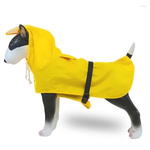 Hond Kleding 2023 Regenjas Huisdier Jumpsuit Regenjas Waterdichte Pakken Cape Capuchon Poncho Voor Medium Grote Honden Levert Gift