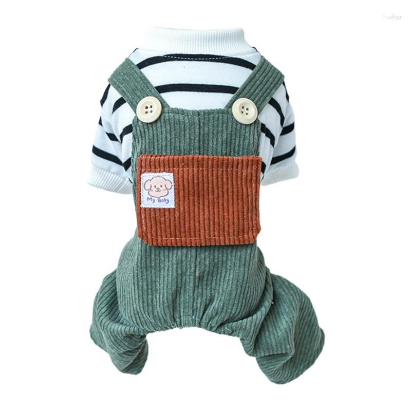 Chien vêtements 2023 petit Costume pantalon pull manteau vêtements pour animaux de compagnie printemps salopette mignon vestes respirant Bichon Po costume