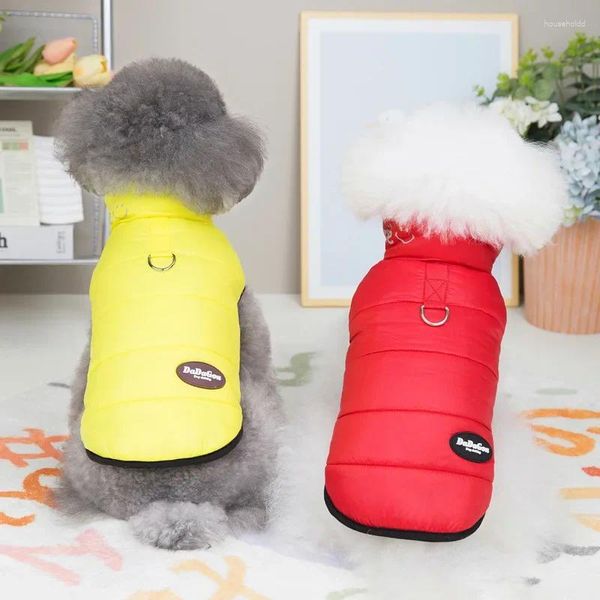 Vêtements pour chiens 2024 Automne et hiver chauds à cinq couleurs Suit en peluche à deux pattes à deux pattes