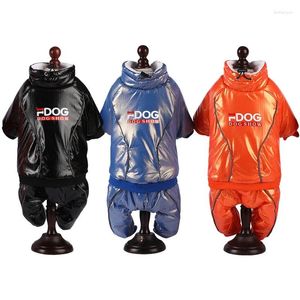 Hondenkleding 2024 Winter overalls voor honden Dikke Parkas jas waterdichte jas mode s-xxl ontwerper warme huisdierkleding