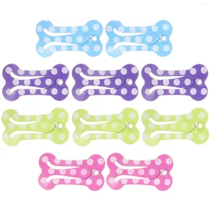 Vêtements de chien 20pcs Little Cute Hair Clip Clips Barrettes Belle Animal Snap