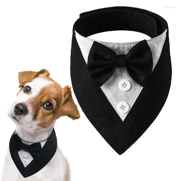 Ropa para perros 28GF Collar de boda de gato con pajarita para pequeños trajes de collar de perros de niña mediana