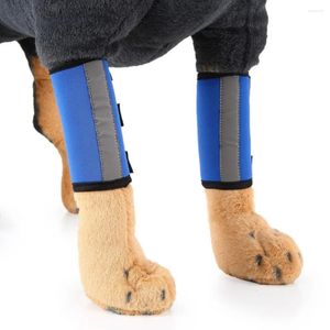 Vêtements pour chiens 2pcs jambe élastique housse de protection pratique antichoc chiot coudière douce respirante fournitures de matériel de plongée