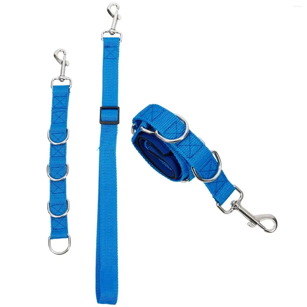 Vêtements pour chiens 3 pièces Ceinture de toilettage pour animaux de compagnie Corde de bain Boucle de douche Cordon de table Sangle de chaîne d'approvisionnement