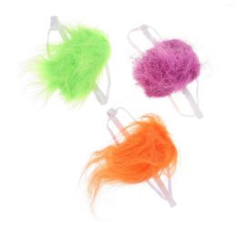 Appareils pour chiens 3pcs Pitre de coiffeur Cosplay Headwear décoratif pour la fête d'Halloween