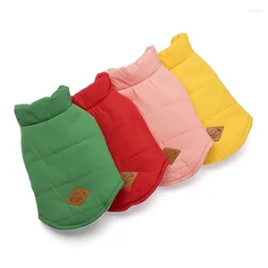 Vêtements pour chiens 4 couleurs manteaux pour animaux de compagnie pour les petits chiens dck -hund chihuahua coton de coton veste chiot vêtements animaux de compagnie vêtements ubranka dla psa