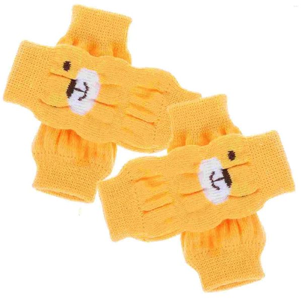 Appareils pour chiens 4 PCS pour animaux de compagnie pour les petits chiens Le couvercle contient des protecteurs de genou