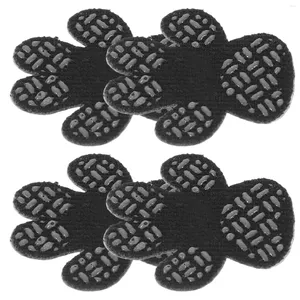 Vêtements pour chiens 4 pièces Coussin de protection Coussinets de pied extérieurs Autocollants Patch de chaussure Remplaçable Gel de silice Confortable Antidérapant