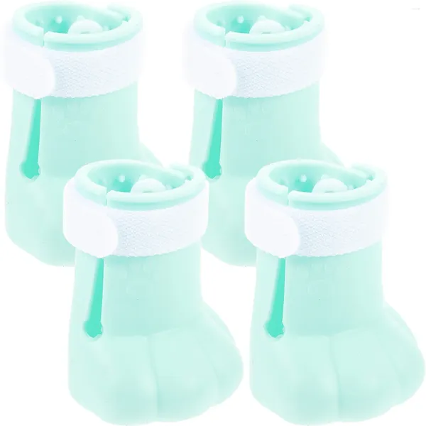 Ropa para perros 4 pcs silicona gato cubierta cubierta de uñas gatos guantes suministros de zapatos botas calcetines para adultos zapatos