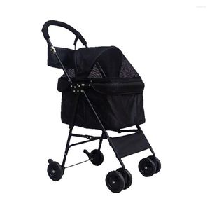 Ropa para perros, carrito de 4 ruedas para mascotas, carrito para gatos y otros animales domésticos, carrito plegable para pasear