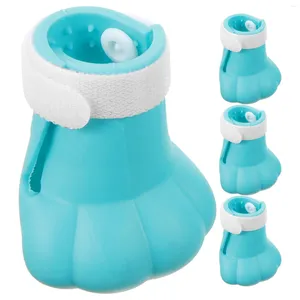 Vêtements de chien 4pcs Bottes de toilettage pour animaux