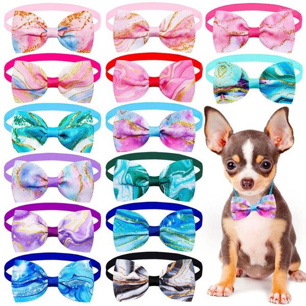 Ropa para perros 50 unids pajarita a granel para gatos pequeños pajaritas collar perros mascotas pajarita productos para el cuidado de mascotas accesorios